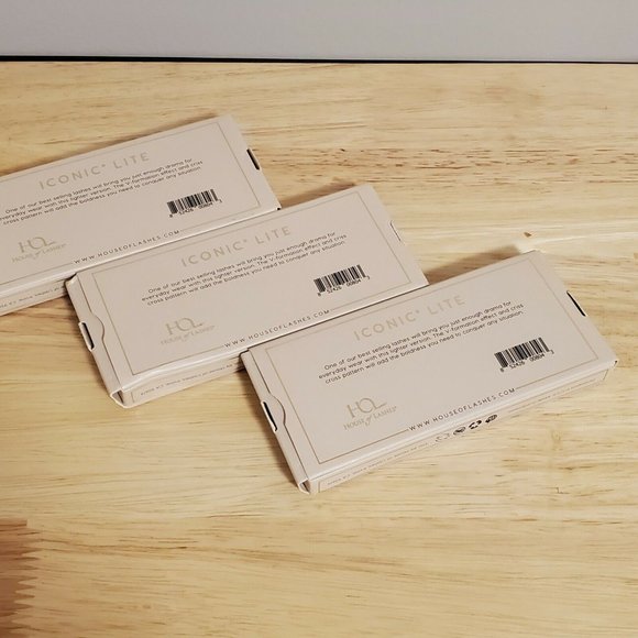 3X House of Lashes, Iconic Lite False Eyelashes, NIB - Picture 2 of 3